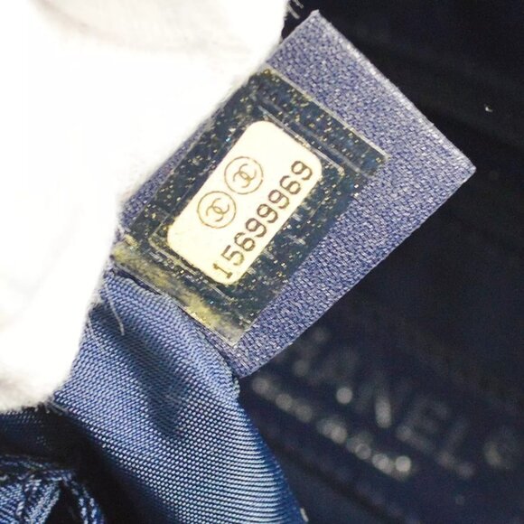 Auth Chanel Blue Coated Canvas Paris-Biarritz Tote PM Handbag - Picture 8 of 15